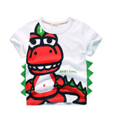 Short Sleeve Dinosaur Boys T-Shirt
